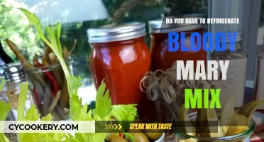Should You Refrigerate Bloody Mary Mix? Storage Tips Revealed