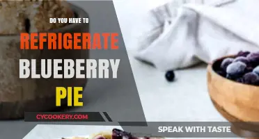 Should Blueberry Pie Be Refrigerated? Storage Tips for Freshness