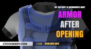 Refrigerating Body Armor: Post-Opening Storage Tips for Optimal Protection