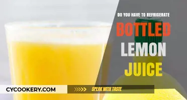 Should Bottled Lemon Juice Be Refrigerated? Storage Tips Revealed