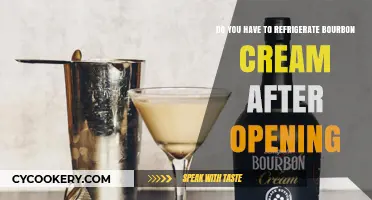Should You Refrigerate Bourbon Cream After Opening? A Guide