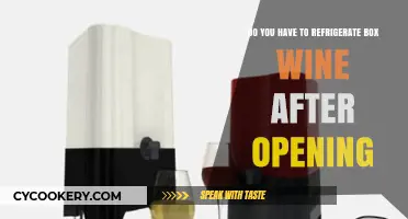 Should You Refrigerate Box Wine After Opening? Expert Tips Inside
