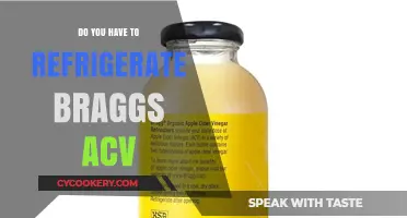 Should You Refrigerate Bragg's ACV? Storage Tips Revealed
