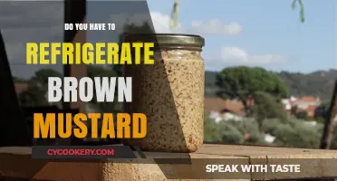 Should Brown Mustard Be Refrigerated? Storage Tips for Freshness