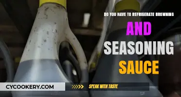 Refrigerating Browning and Seasoning Sauce: Essential Tips for Storage