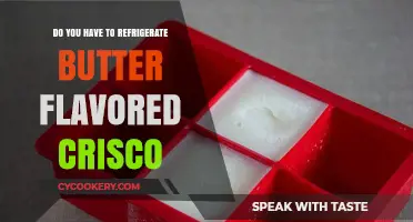 Should Butter Flavored Crisco Be Refrigerated? Storage Tips Revealed