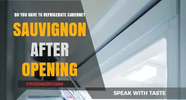 Should You Refrigerate Cabernet Sauvignon After Opening? Expert Tips