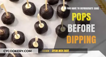 Should Cake Pops Be Refrigerated Before Dipping? Tips for Perfect Treats