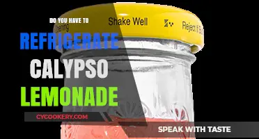 Should Calypso Lemonade Be Refrigerated? Storage Tips for Optimal Flavor