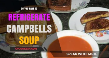 Should Campbell's Soup Be Refrigerated? Storage Tips for Freshness