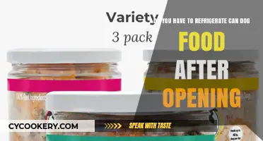 Should You Refrigerate Canned Dog Food After Opening?