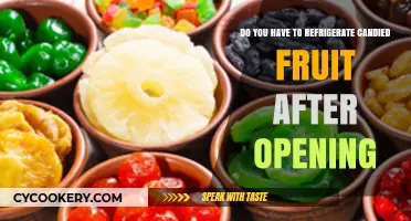 Refrigerating Candied Fruit: Post-Opening Storage Tips and Best Practices