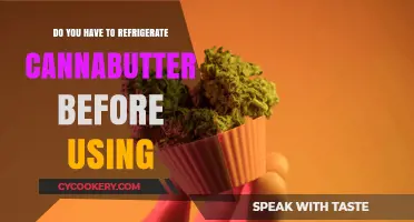 Should You Refrigerate Cannabutter Before Cooking or Baking?