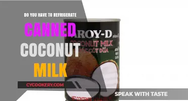 Should Canned Coconut Milk Be Refrigerated? Storage Tips Revealed