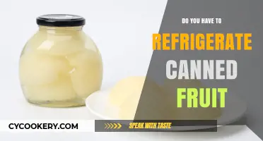Should Canned Fruit Be Refrigerated? Storage Tips for Freshness