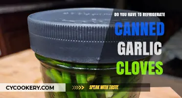 Should Canned Garlic Cloves Be Refrigerated? Storage Tips Revealed