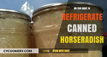 Should Canned Horseradish Be Refrigerated? Storage Tips Revealed