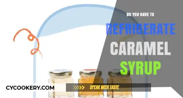 Should Caramel Syrup Be Refrigerated? Storage Tips for Freshness