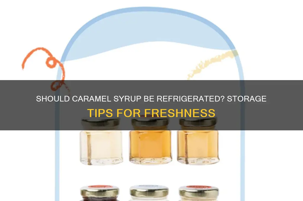 do you have to refrigerate caramel syrup