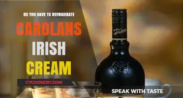 Should Carolans Irish Cream Be Refrigerated? Storage Tips Revealed