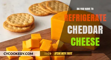 Should Cheddar Cheese Be Refrigerated? Storage Tips for Freshness