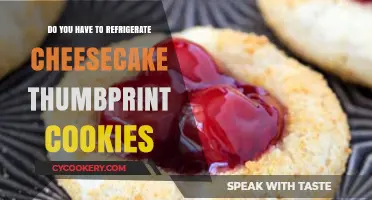 Refrigerate or Not? Cheesecake Thumbprint Cookies Storage Tips