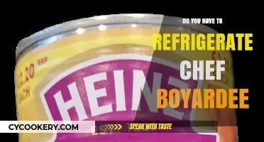 Chef Boyardee Refrigeration: Essential or Optional? Storage Tips Revealed