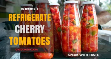 Should Cherry Tomatoes Be Refrigerated? Storage Tips for Freshness