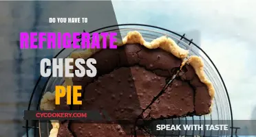 Should Chess Pie Be Refrigerated? Storage Tips for Perfect Texture