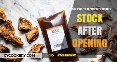 Should You Refrigerate Chicken Stock After Opening? A Guide