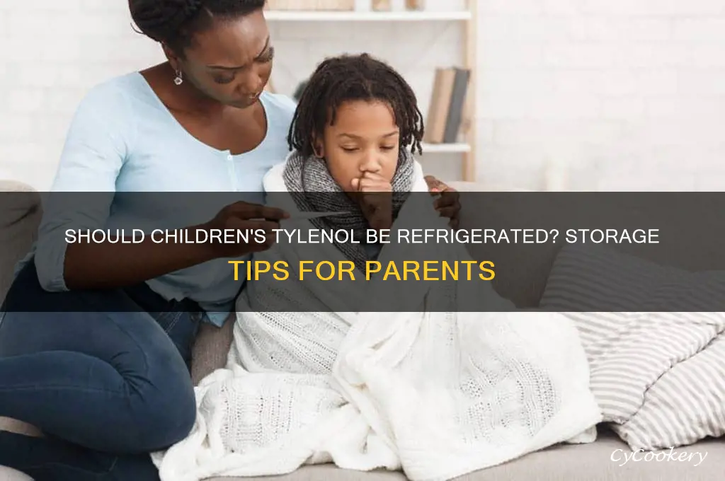 do you have to refrigerate children
