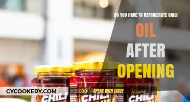Should You Refrigerate Chili Oil After Opening? Expert Tips