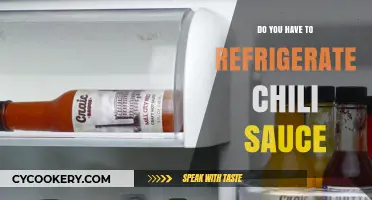 Should Chili Sauce Be Refrigerated? Storage Tips for Freshness