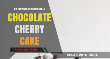 Should Chocolate Cherry Cake Be Refrigerated? Storage Tips Revealed