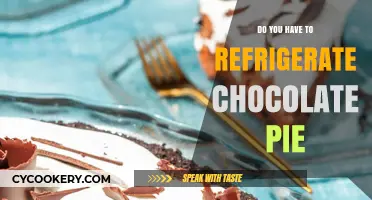 Should Chocolate Pie Be Refrigerated? Storage Tips for Perfect Texture