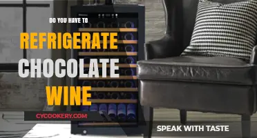 Should Chocolate Wine Be Refrigerated? Storage Tips for Sweet Indulgence