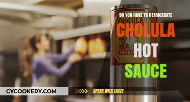 Should Cholula Hot Sauce Be Refrigerated? Storage Tips Revealed