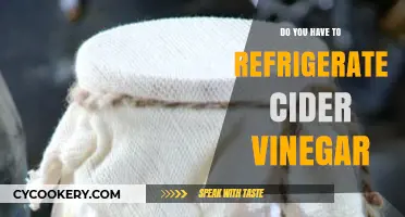 Should You Refrigerate Apple Cider Vinegar? Storage Tips Revealed