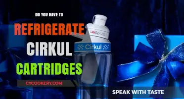 Should Cirkul Cartridges Be Refrigerated? Storage Tips for Freshness
