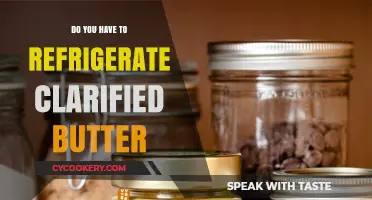 Clarified Butter Storage: Fridge or Counter? Your Guide to Freshness