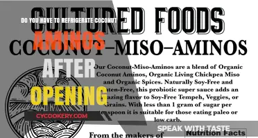 Should You Refrigerate Coconut Aminos After Opening? A Guide