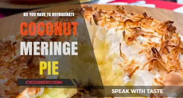 Should Coconut Meringue Pie Be Refrigerated? Storage Tips Revealed