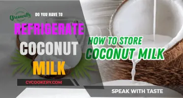 Should Coconut Milk Be Refrigerated? Storage Tips for Freshness
