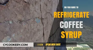 Should Coffee Syrup Be Refrigerated? Storage Tips for Freshness