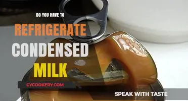 Refrigerating Condensed Milk: Essential or Optional? A Storage Guide