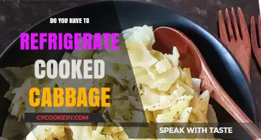 Should Cooked Cabbage Be Refrigerated? Storage Tips for Freshness