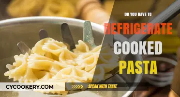 Should Cooked Pasta Be Refrigerated? Essential Storage Tips for Freshness