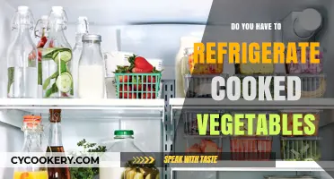 Should Cooked Vegetables Be Refrigerated? Storage Tips for Freshness