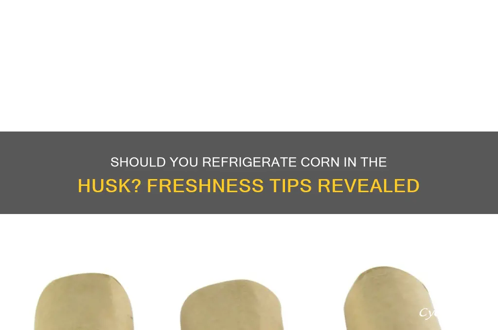 do you have to refrigerate corn in the husk