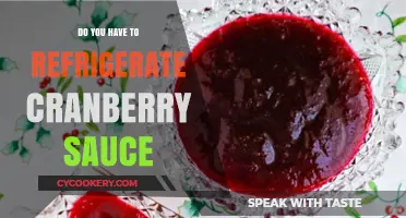 Should Cranberry Sauce Be Refrigerated? Storage Tips for Freshness